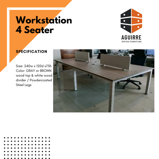 Workstation 4 Seater