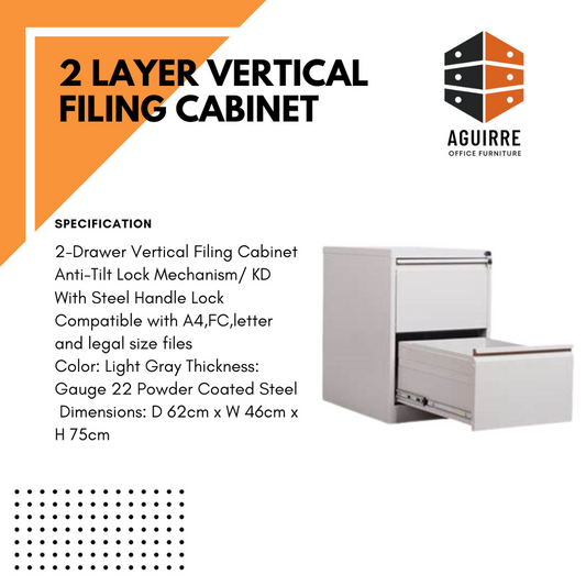 2D VERTICAL FILING CABINET