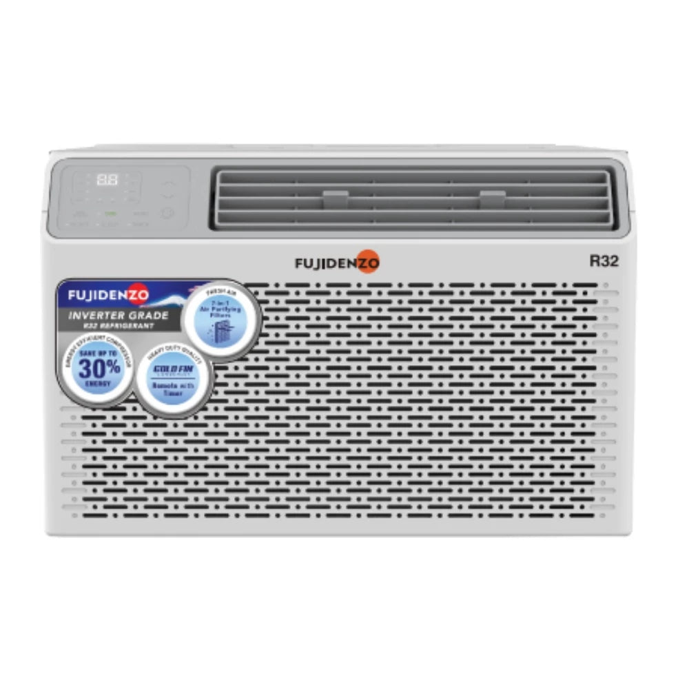 Fujidenzo 1.0 HP Inverter Grade Window Type Aircon with Remote Control WAR-100IGT