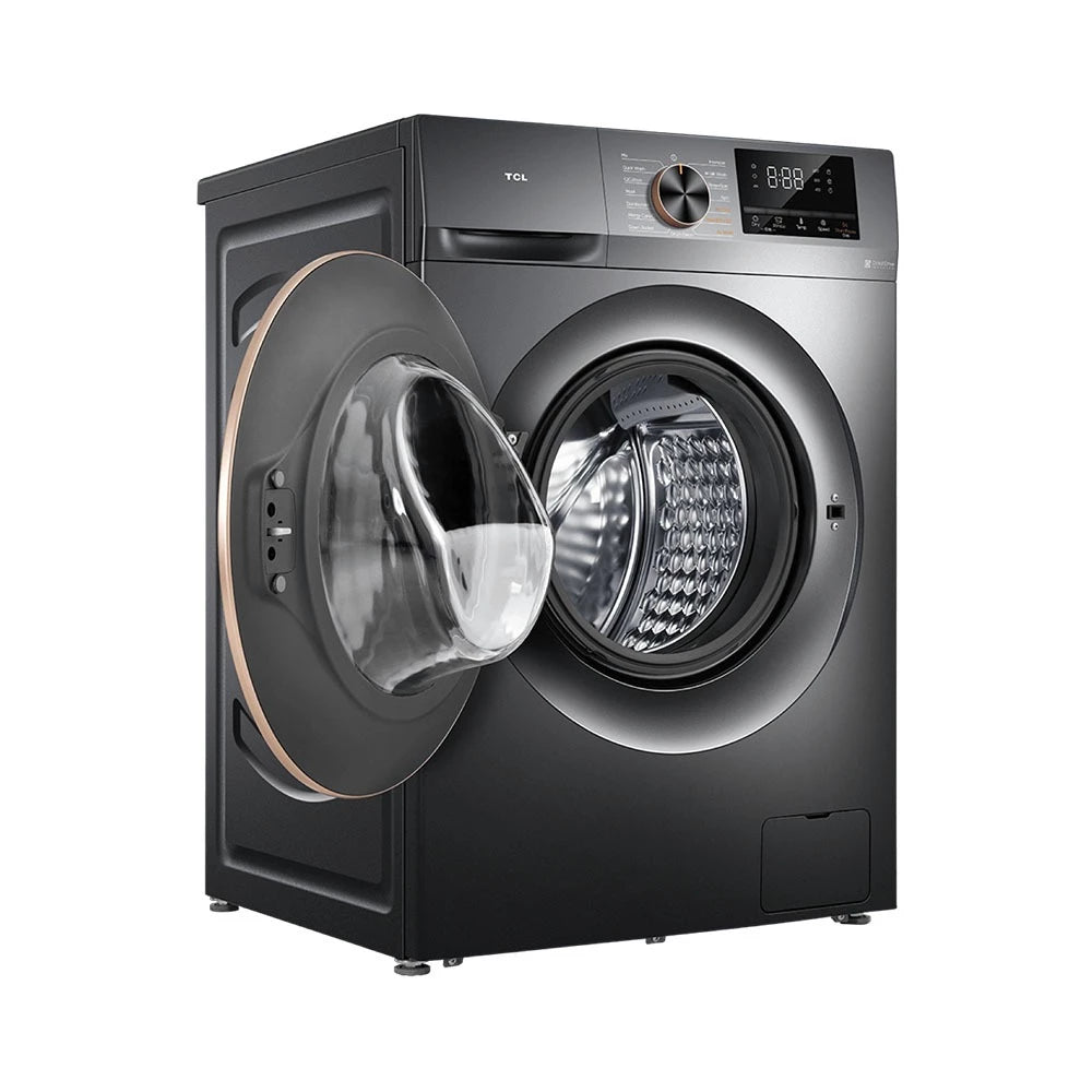 TCL 10.5KG Inverter Front Load Washing Machine (Fast Washing and Drying, 24 Hours Delay) TWF105-C20