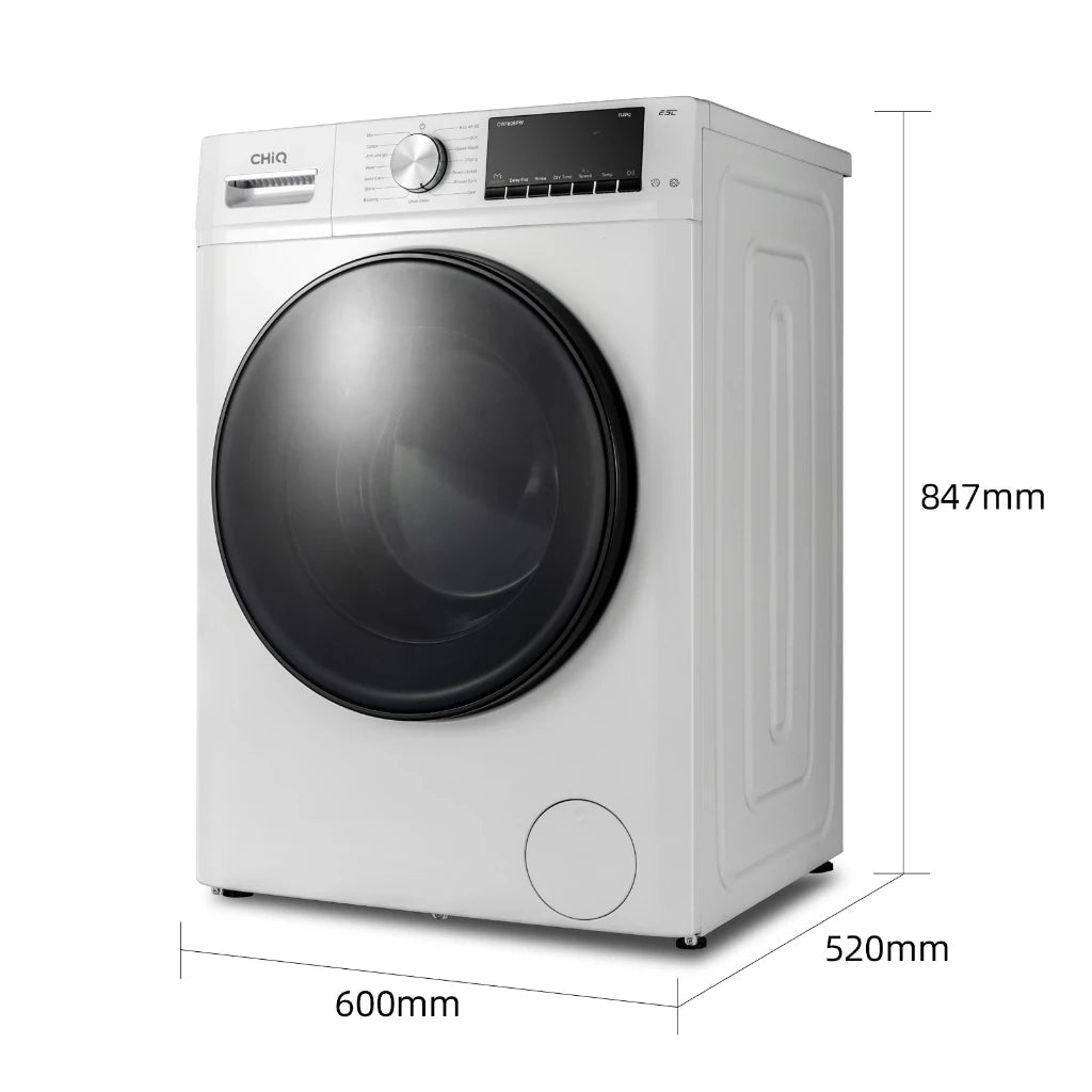 CHiQ Front Load 8kg Washer 1400 rpm inverter washing machine with dryer automatic