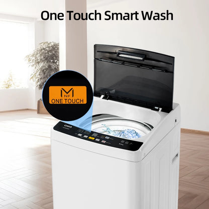 CHiQ Fully Automatic 8kg Top Load Washing Machine with dryer Tub Clean Child Lock